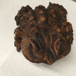Vintage hand crafted frog